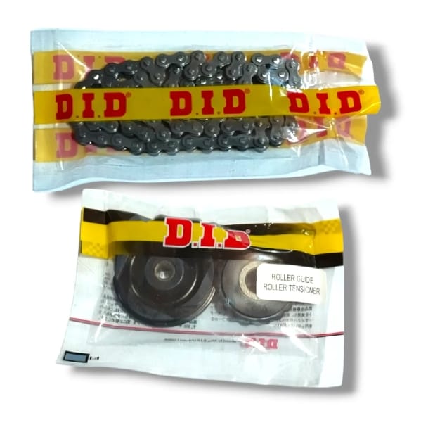 DID High-Quality Original Timing Chain Kit for Honda CD70 Motorcycle Engine (82 Links) - DID Parts, Smooth Engine Reliability