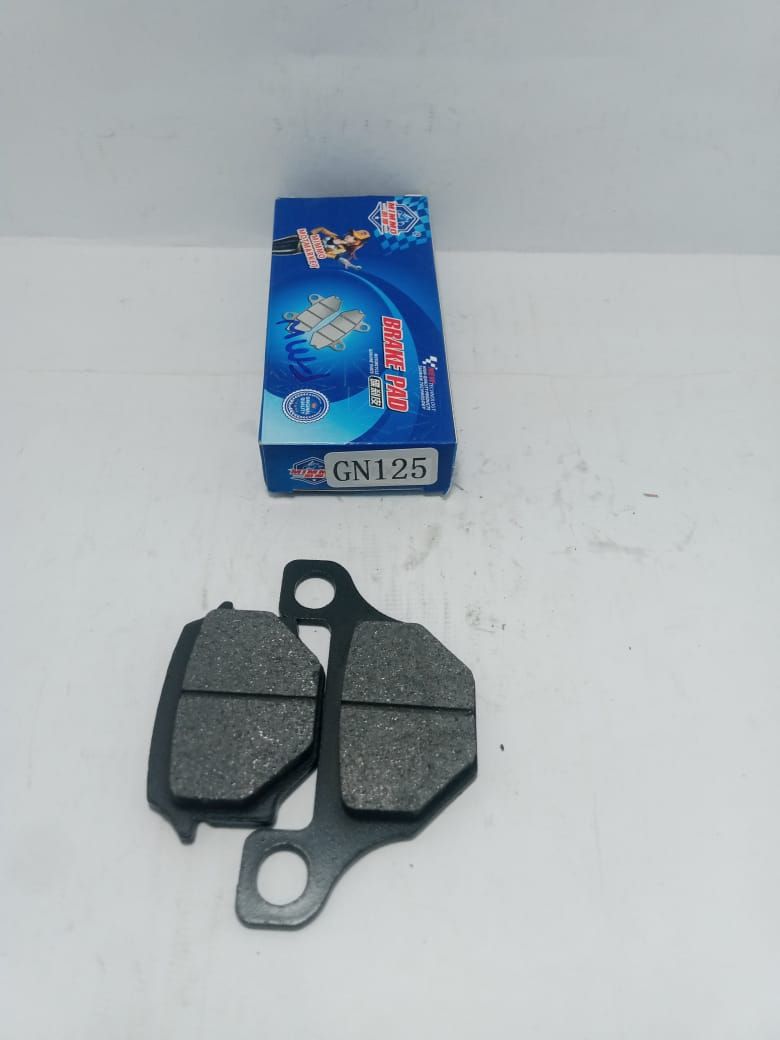 Disc brake pad available for Suzuki GS 150 / Gn 125 / Ravi Piaggio 125,
Good quality, Chinese imported 
l