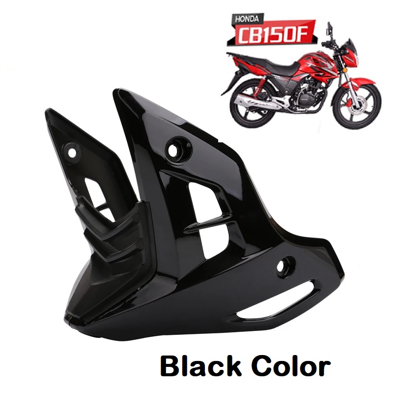 SPORTY ENGINE MUD COVER  BLACK / ENGINE MUD GUARD FAIRING BLACK FOR HONDA CB150F MATE BLACK COLOR