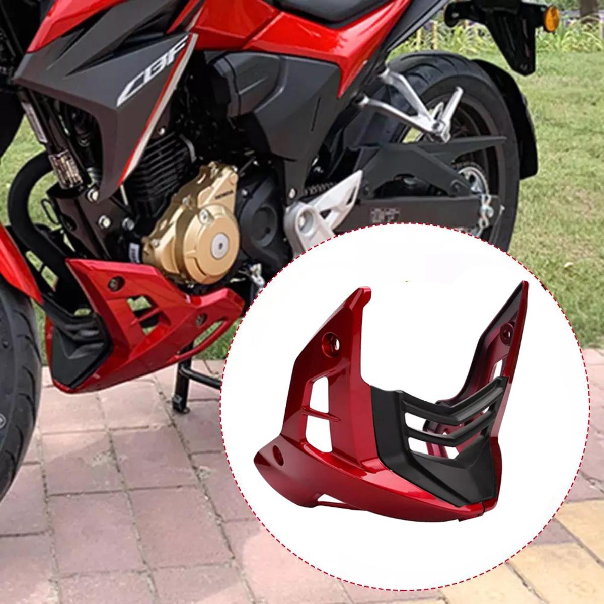 RED SPORTY ENGINE MUD COVER / ENGINE MUD GUARD FAIRING FOR  HONDA CB150F