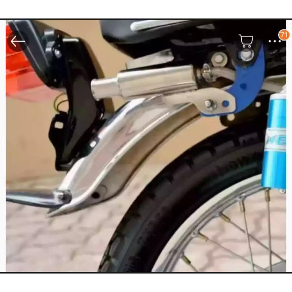 Motorcycle Engine Oil Cooler Exhaust Extra Heat of Engine Cd 70 / Cg 125 Universal