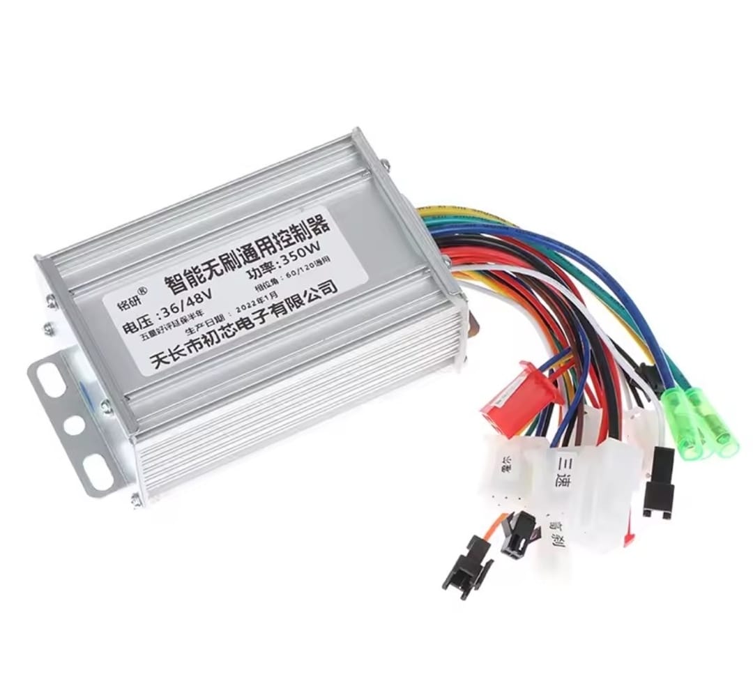 36V/48V 350W 18A Sine Wave Controller FOC Brushless Motor Driver 6 tubes Controller for Electric Bicycle Scooter Motorcycle