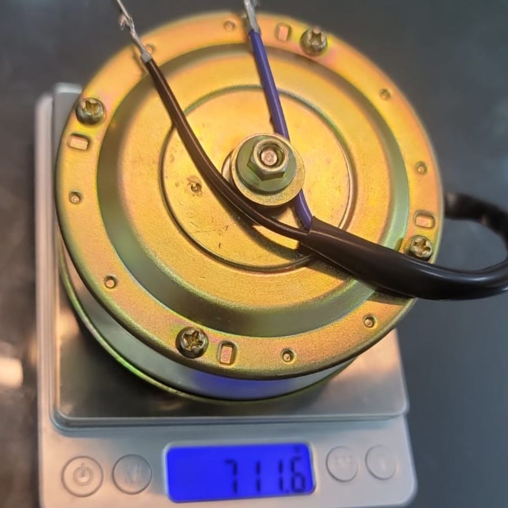 Radiator DC Fan Motor - 12V-60W - 2300 RPM, DC Fan for Car / Rickshaw / Loader