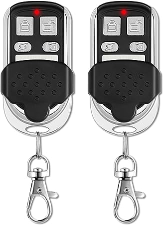 Garage Door Transmitter Handheld Transmitter for Hormann/Marantec/Berner Frequency 868MHz, Alternative to Original Hörmann HSM2 HSM4 HSE2 /Marantec Digital D302 382, Pack of 2