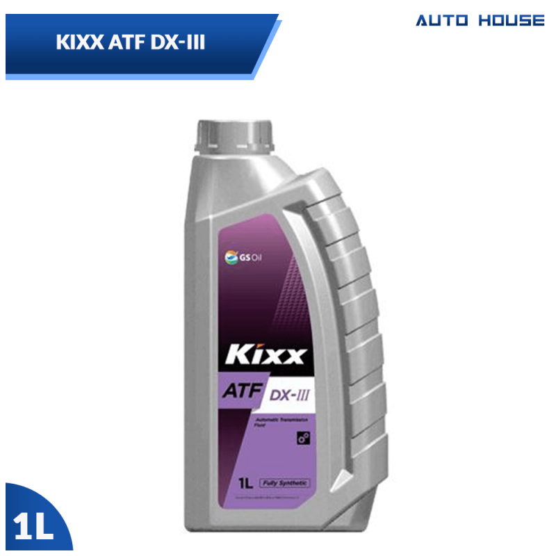 Kixx ATF DX-III Automatic Transmission Fluid 1L – Fully Synthetic Gear Oil
