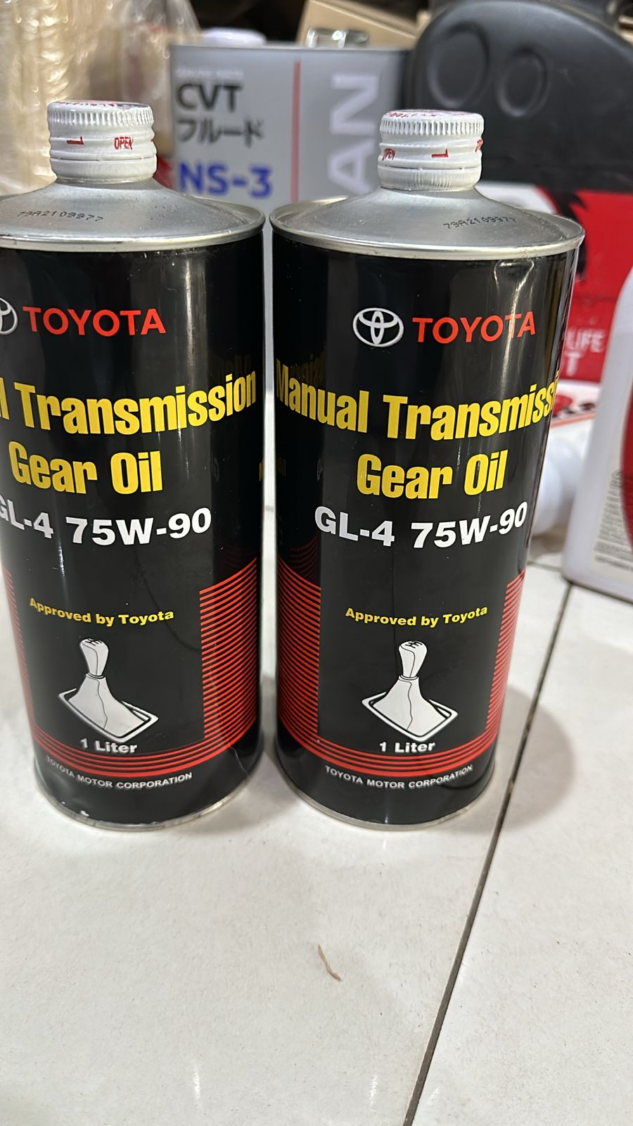 Toyota Manual Transmission Gear Oil GL-4 75W-90 - 1 Litre