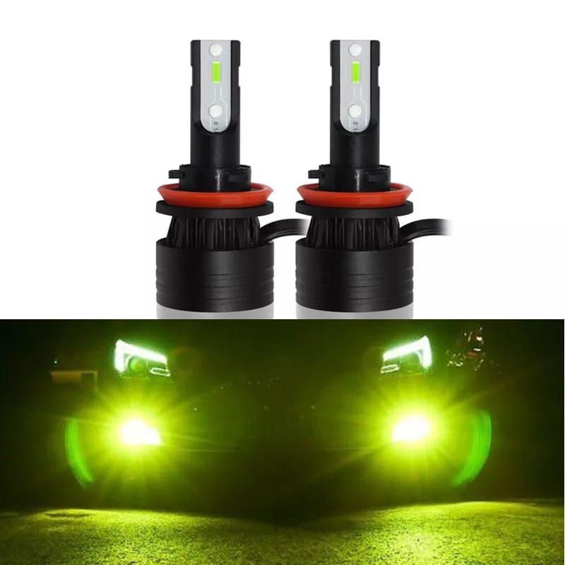 Lime Green LED Fog light bulbs Real 36 Watts ,H11