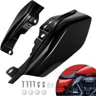 Benlari Gloss Black Mid Frame Air Deflectors Heat Shields Deflector 2009-2024