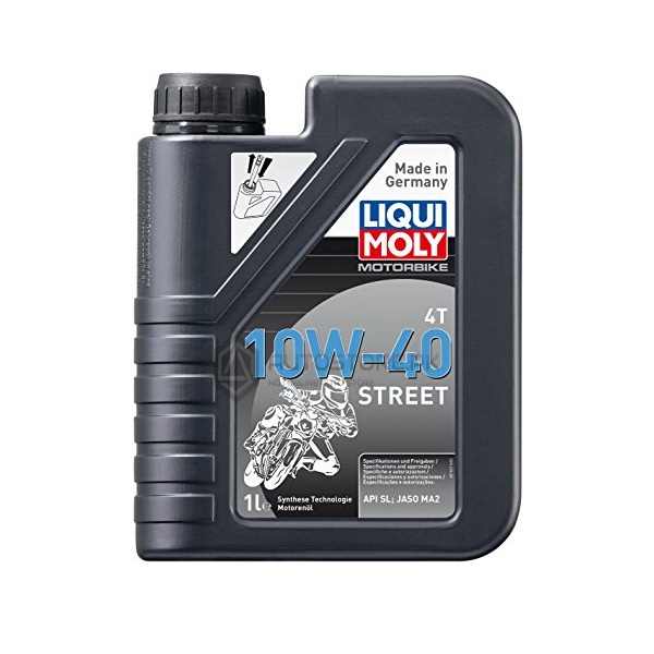 Liqui Moly Street Semi Synthetic Engine Oil 4T 10W-40 (1 Litre)