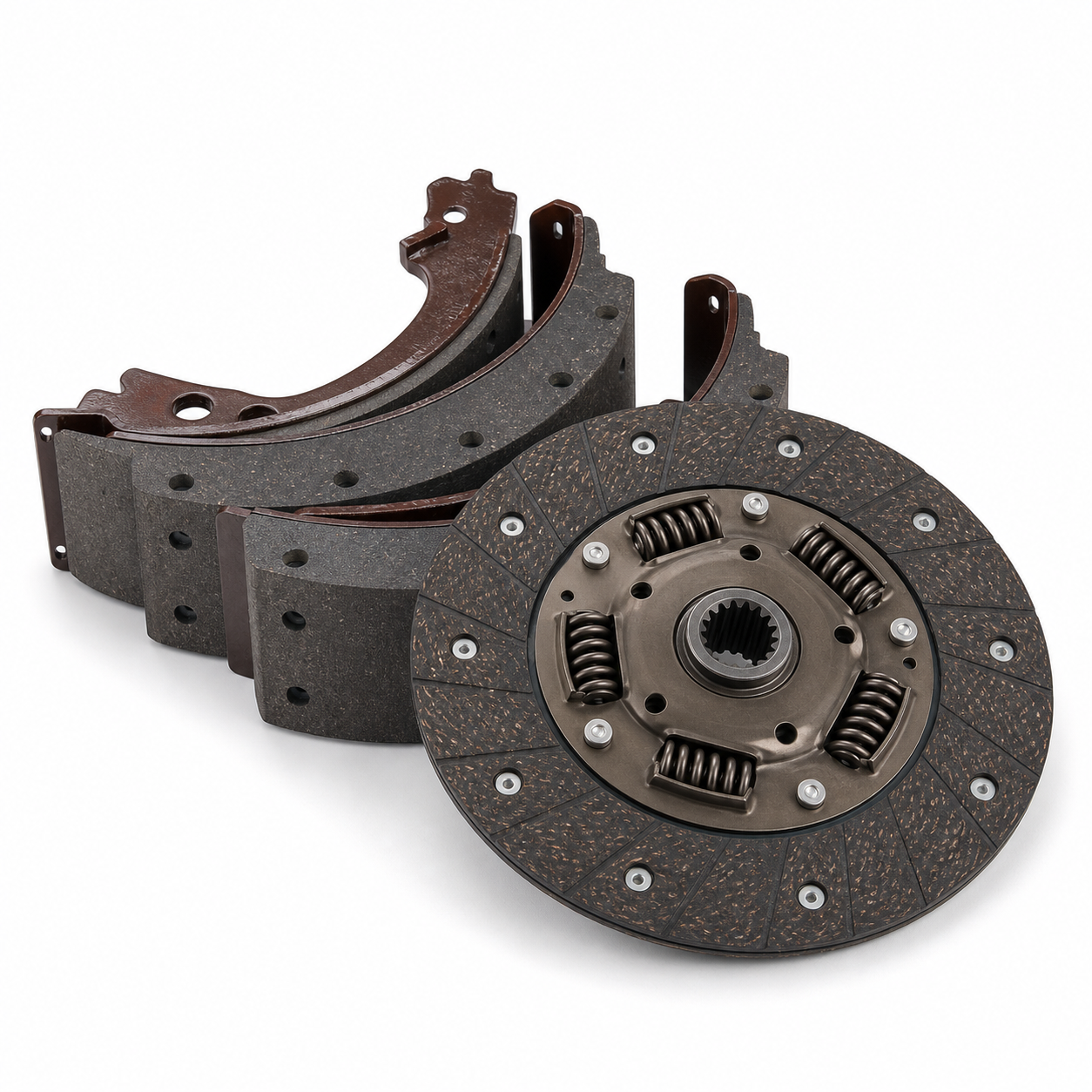Forklift Brake Shoe and Clutch Plate Set