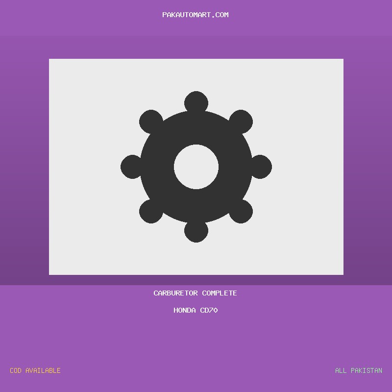 Carburetor Complete Honda CD70