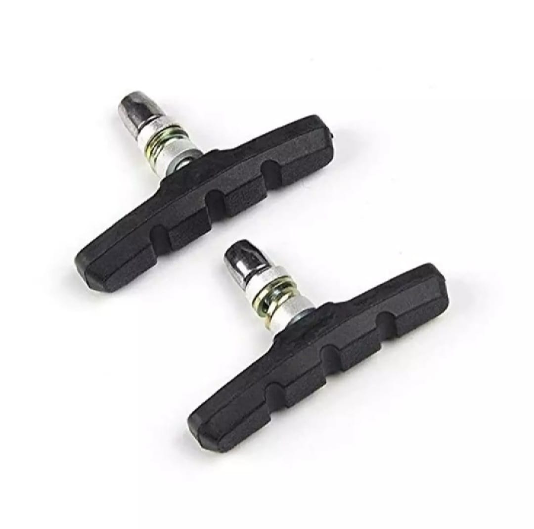 1 Pair 70MM Cycling Bicycle Bike Brake Pad MTB Mountain V-Brake Pads Holder Shoe