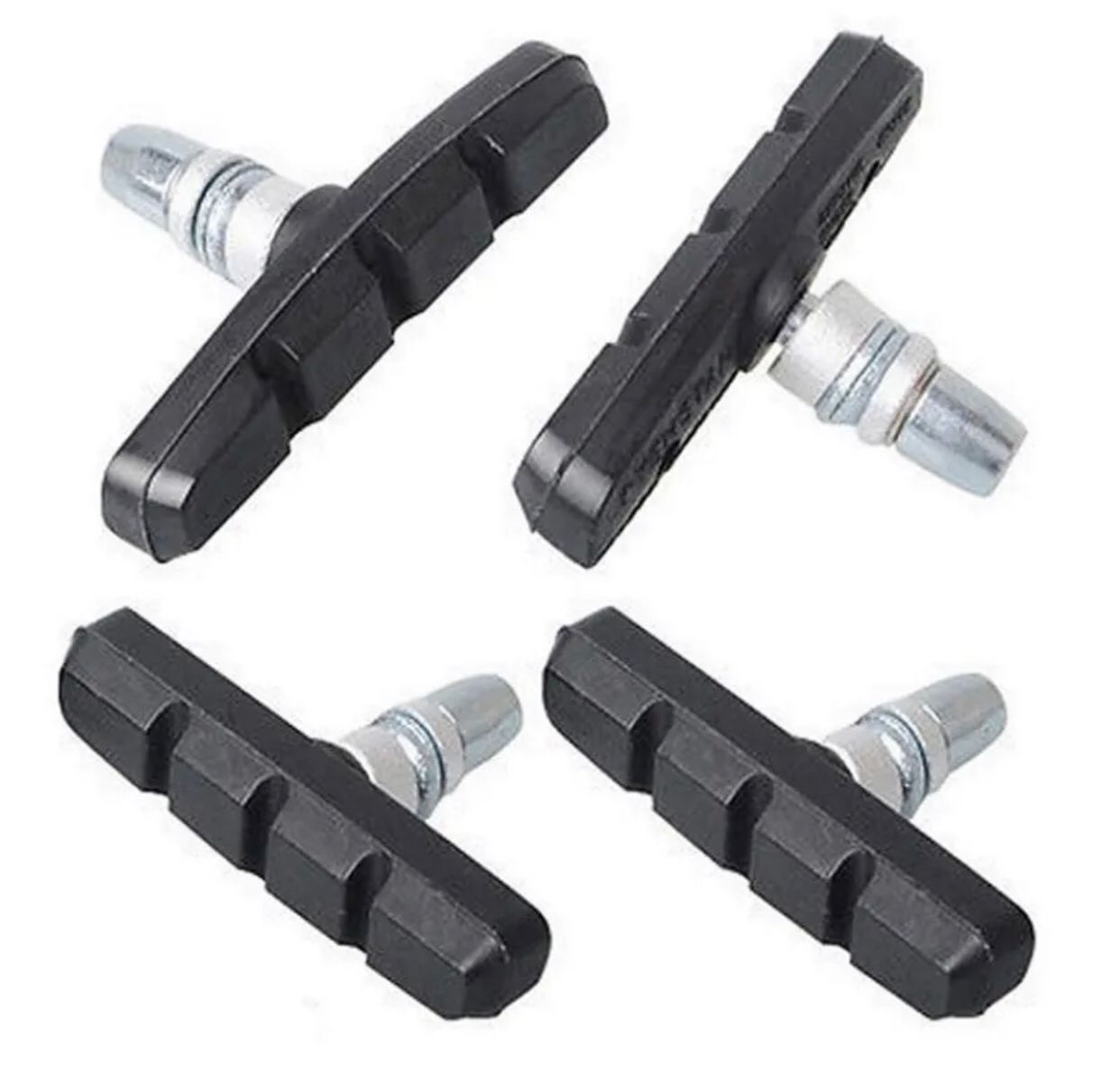 1 Pair 70MM Cycling Bicycle Brake Arki  Shoes Bike Brake Pad MTB Mountain V-Brake Pads Holder Shoe