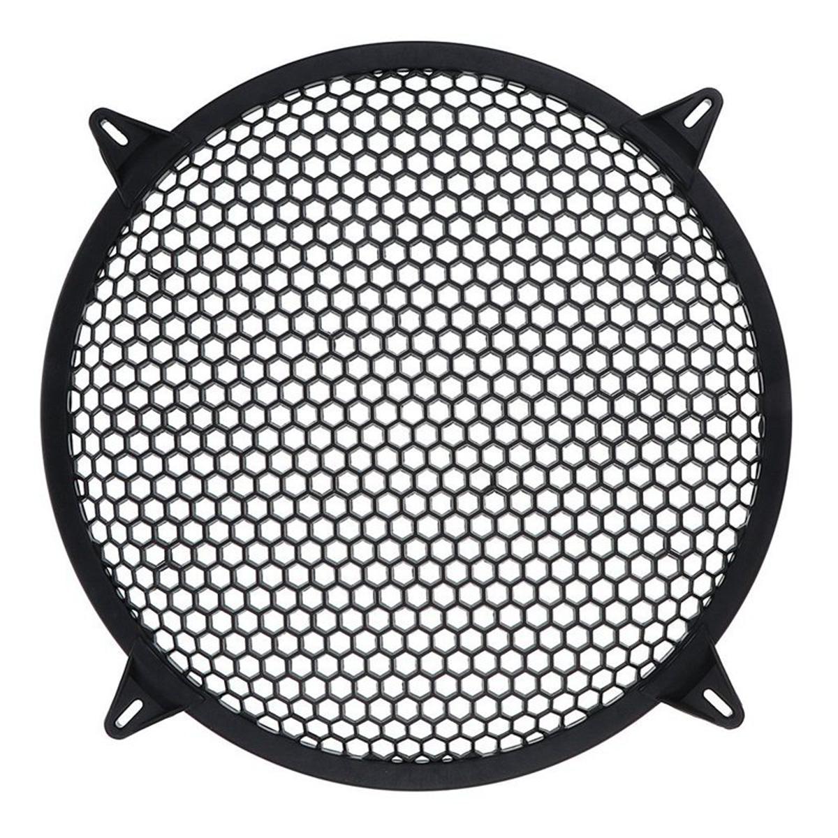 10 inch plastic Mesh Round Car Woofer Cover Speaker Grill 10 inch plastic Mesh Round Car Woofer Cover Speaker Grill 10 Inch Auto Speaker Parts Car Audio Subwoofer Grille Waffle Gri