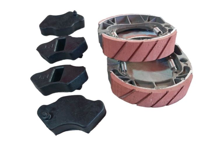 Bike Front & Rear Brake shoes and Drum Rubber