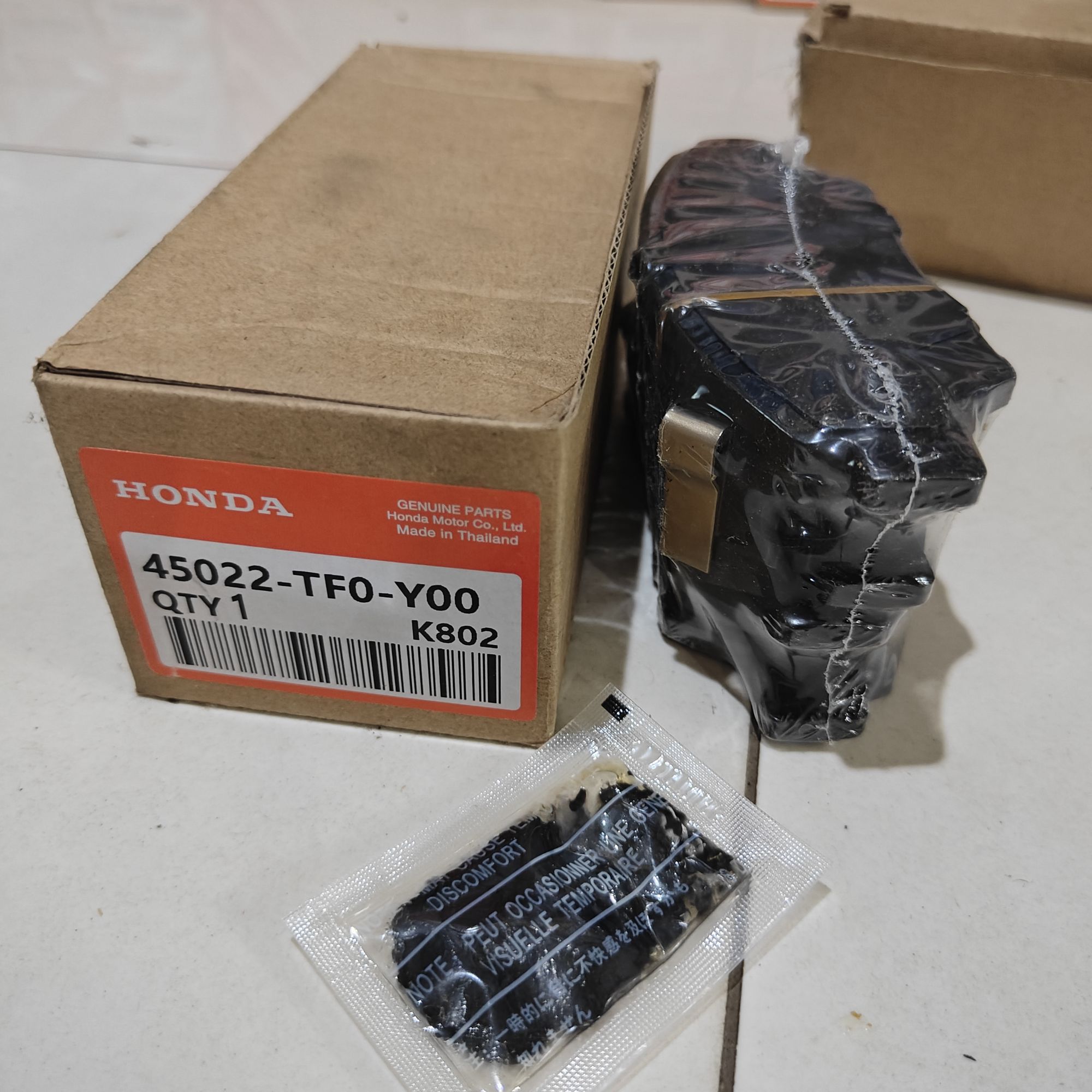 Brake Pad Front Genuine For Honda City New 2025