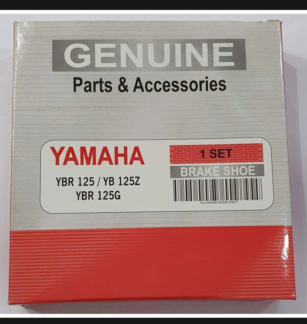 Brake Shoe (Genuine) – Yamaha YBR 125 / YBR-G / YBZ / YBZ-DX