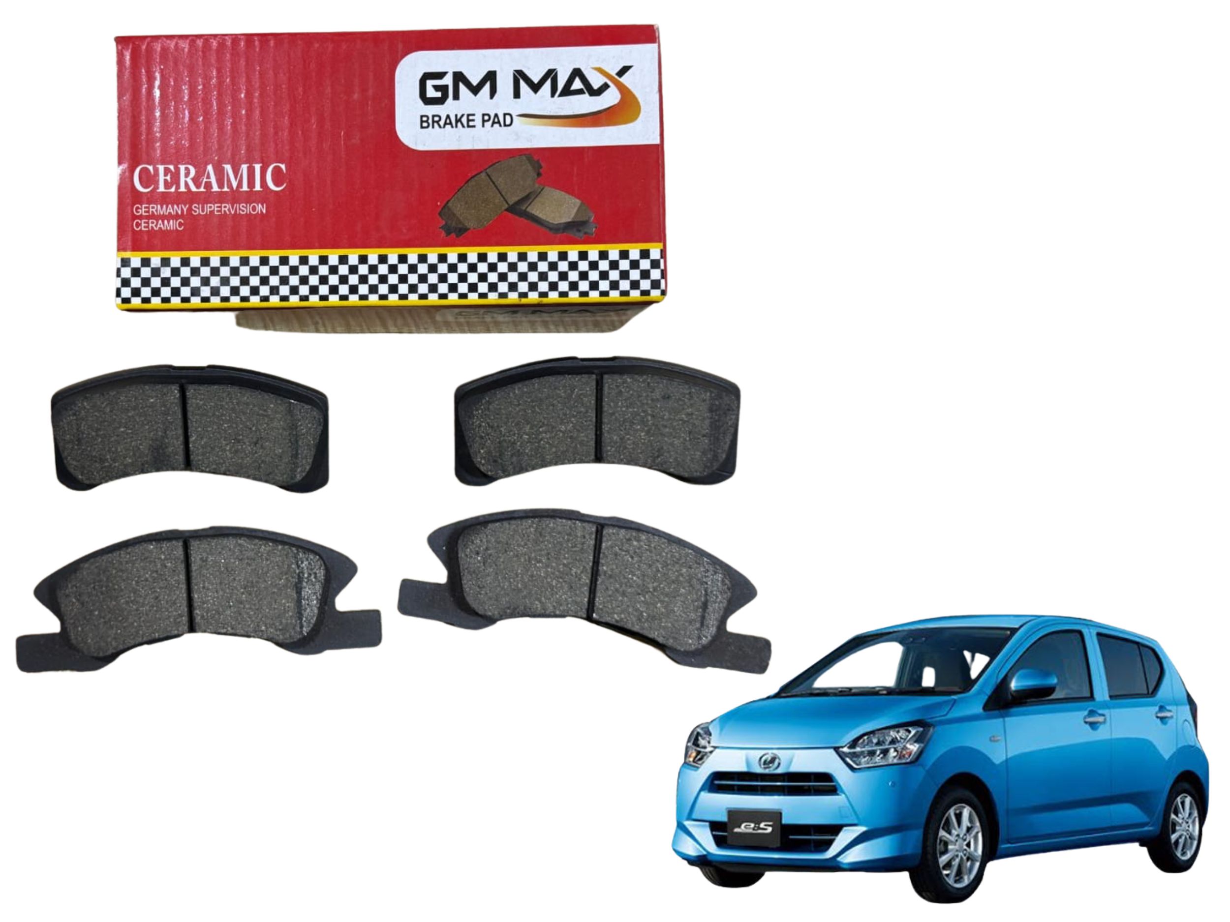 Daihatsu Mira Front Disc Pad Gm Max D6100