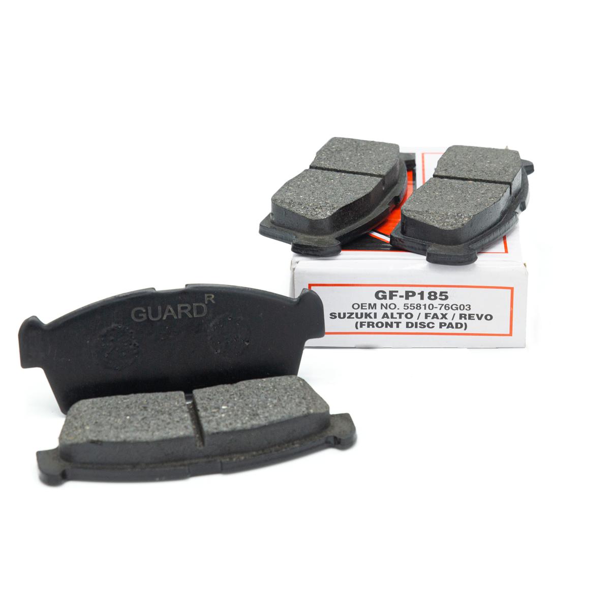 Guard Disc Brake Pads, Suzuki Alto: GF-P185