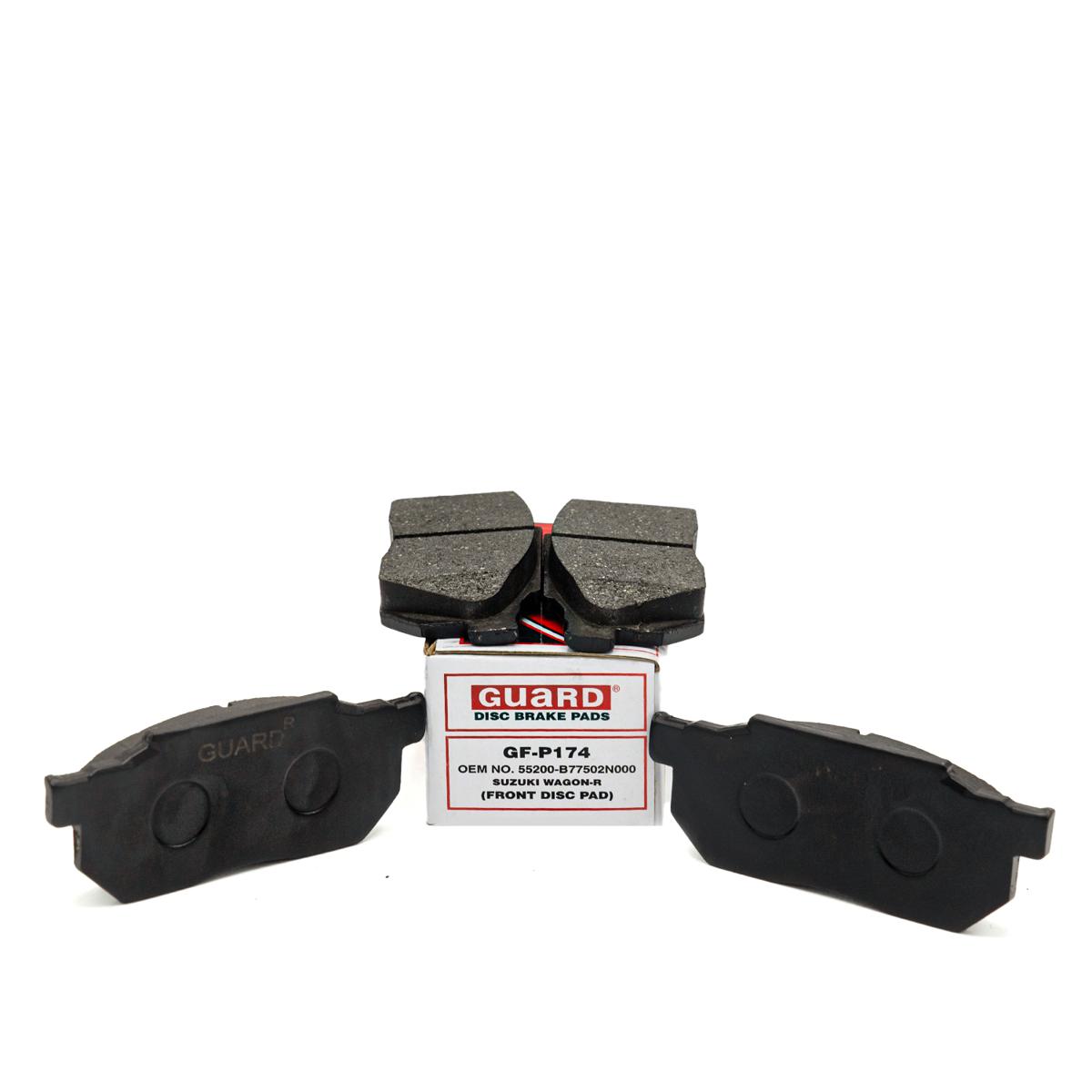 Guard Disc Brake Pads, Suzuki Wagon R: GF-P174