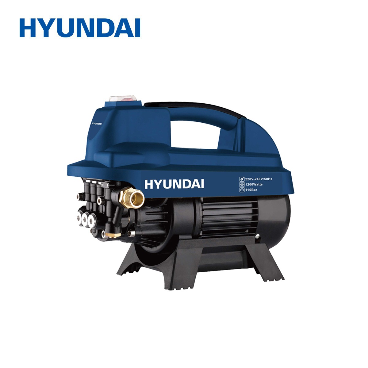 HYUNDAI High Pressure Washer Car Washer 110 Bar - INDUCTION MOTOR - HPW110-IM