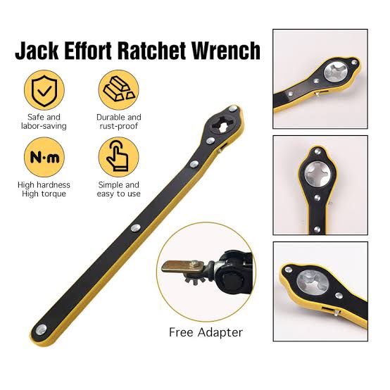 JACK HANDLE / SCISSORS JACK HANDLE / RATCHET HANDLE / CAR JACK RATCHET HANDLE / LABOR SAVOR CAR JACK LEVER / CAR JACK / AUTO PARTS