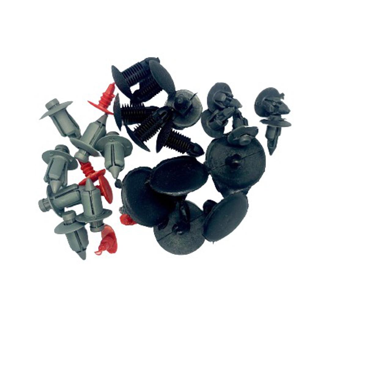 Pack of 50 Assorted Car Door Trim Plastic Clip Universal Multipurpose