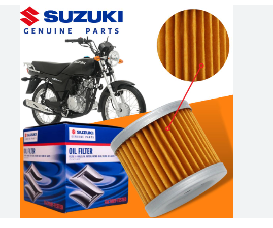 Suzuki GD 110 & GS 150 - GR-150 motor bike Oil Filter ( Indonesia )  1Pc / Imported Indonesia oil Filter for Suzuki  150-110 Bike  Genuine Quality 1Pc