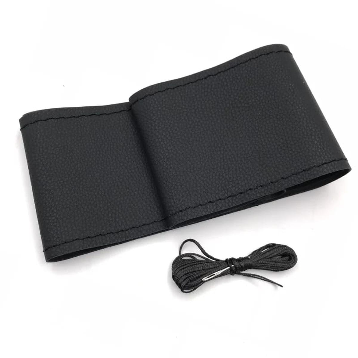 Wood Grain Steering Wheel Cover 38cm