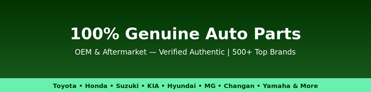 100% Genuine Parts