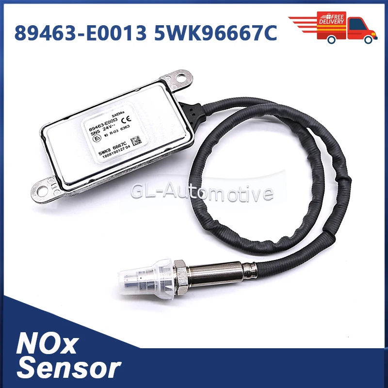 89463-E0013 5WK96667C 24V NOx Nitrogen Oxide Sensor For Hino Diesel Truck SNS 24V Exhaust Parts