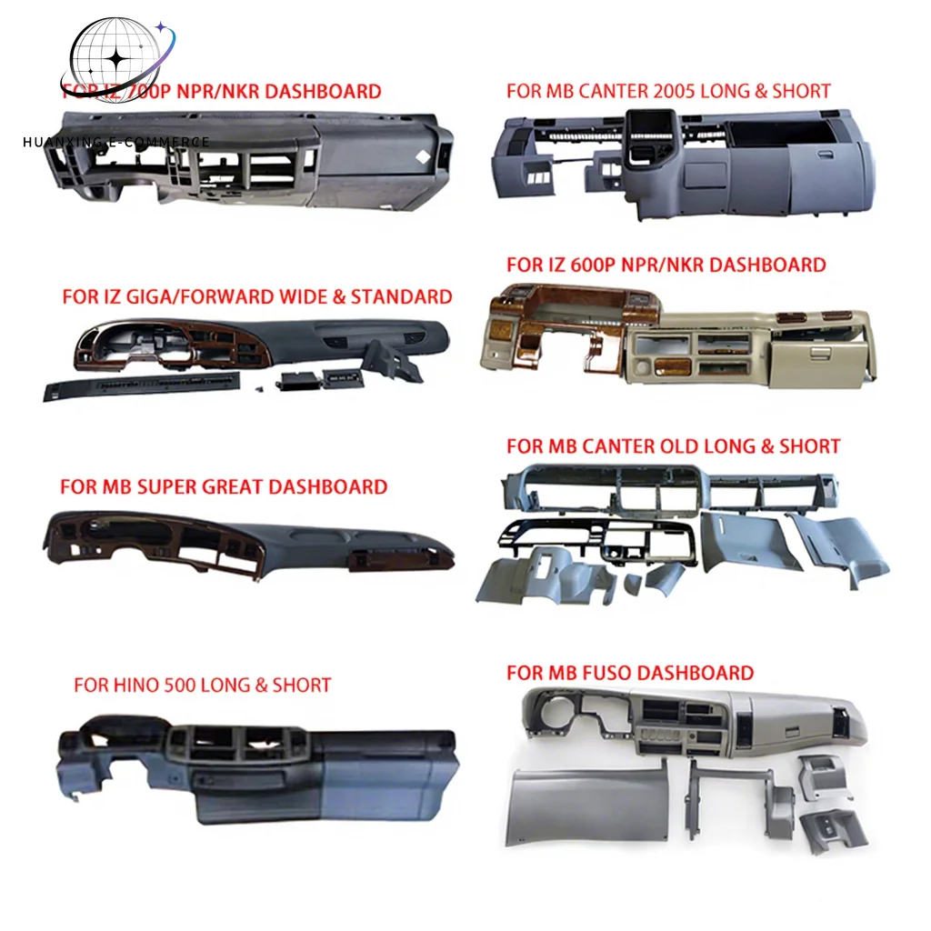 Supply Truck Body Parts Accessory LHD RHD Dashboard for Isuzu 700p 600p Npr Nqr Elf for mitsubishi Canter Fuso hino 300 500